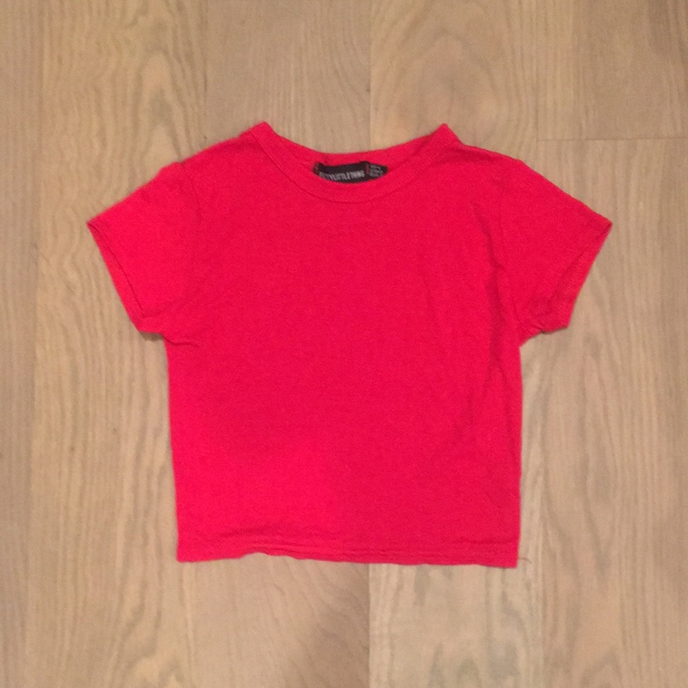 Pretty Little Thing Red Shirt